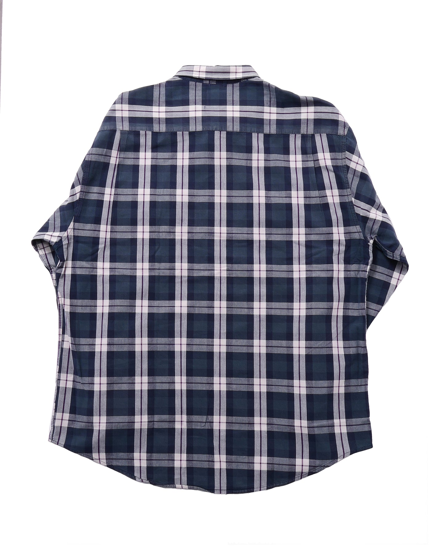 GAP / 90's~00's Plaid L/S SHIRT -L-