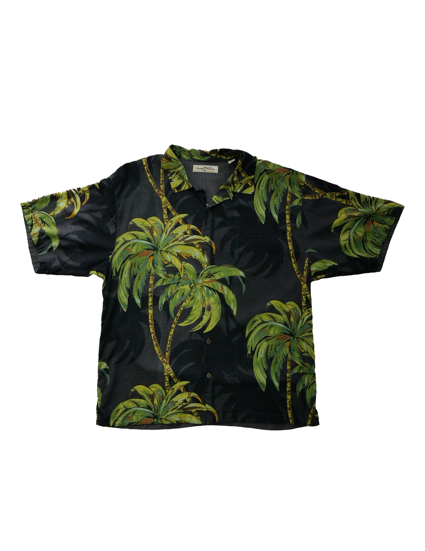 Tommy Bahama Silk Aloha Shirt -XL-