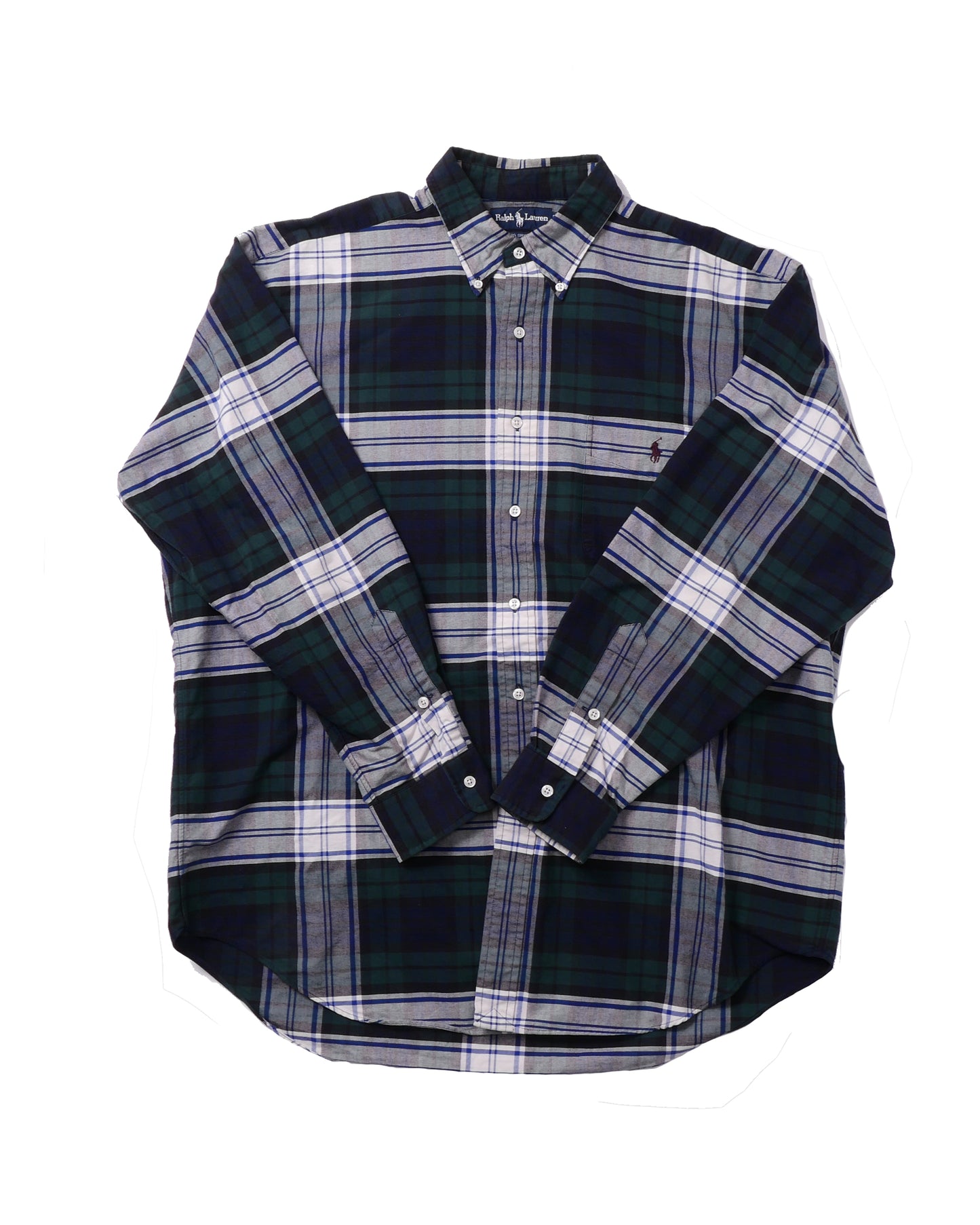 RALPHLAUREN / 90's B.D Shirt "BIG SHIRT" -XL-
