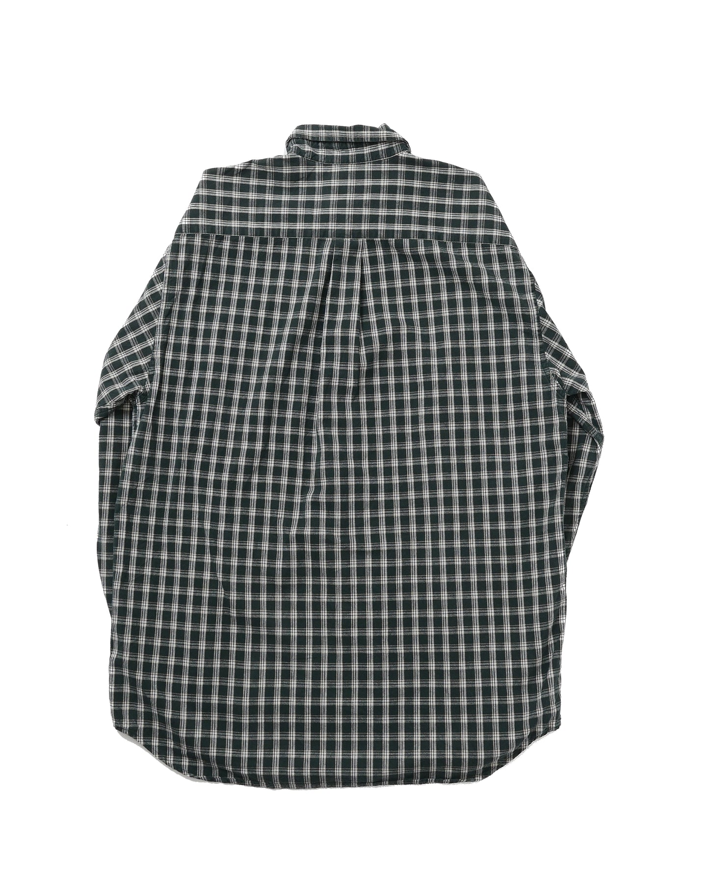 EDDIE BAUER / 90's~ Check B.D Shirt -L-