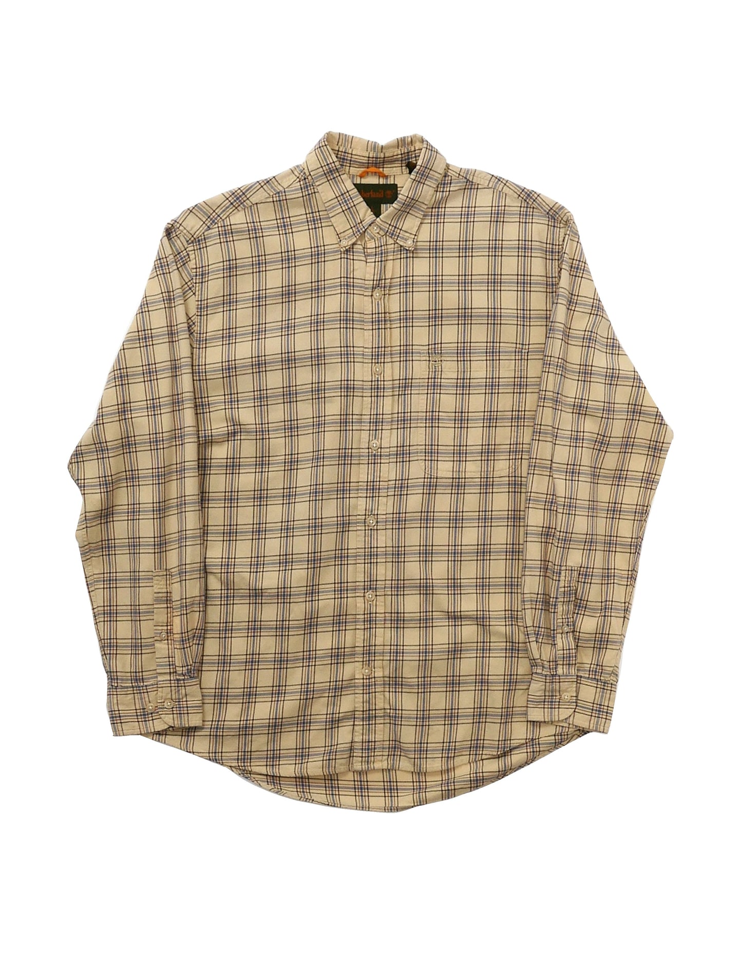TIMBERLAND / 00's Plaid B.D Shirt -L-