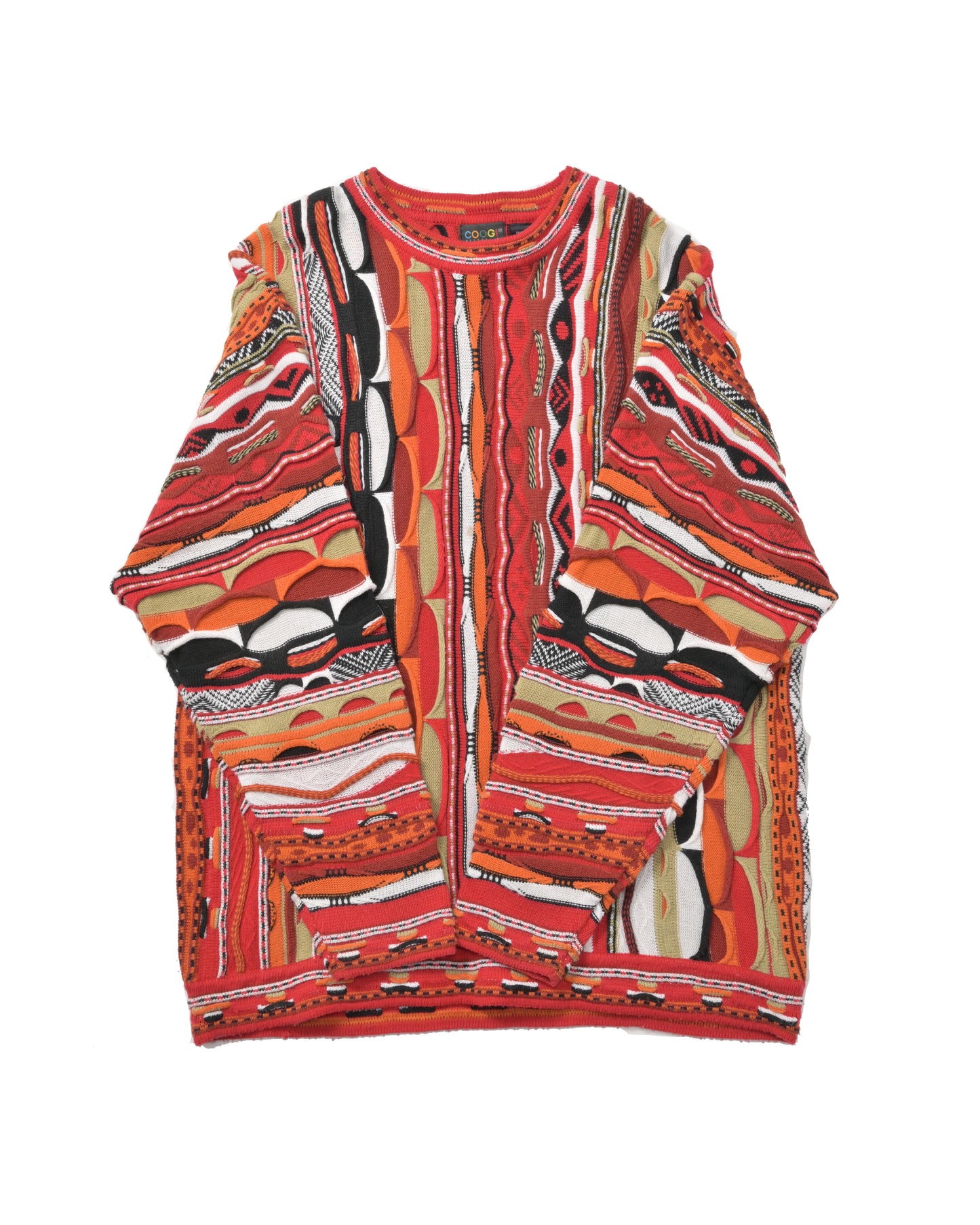 COOGI / 90's~ 3D Knit Sweater -XXL-