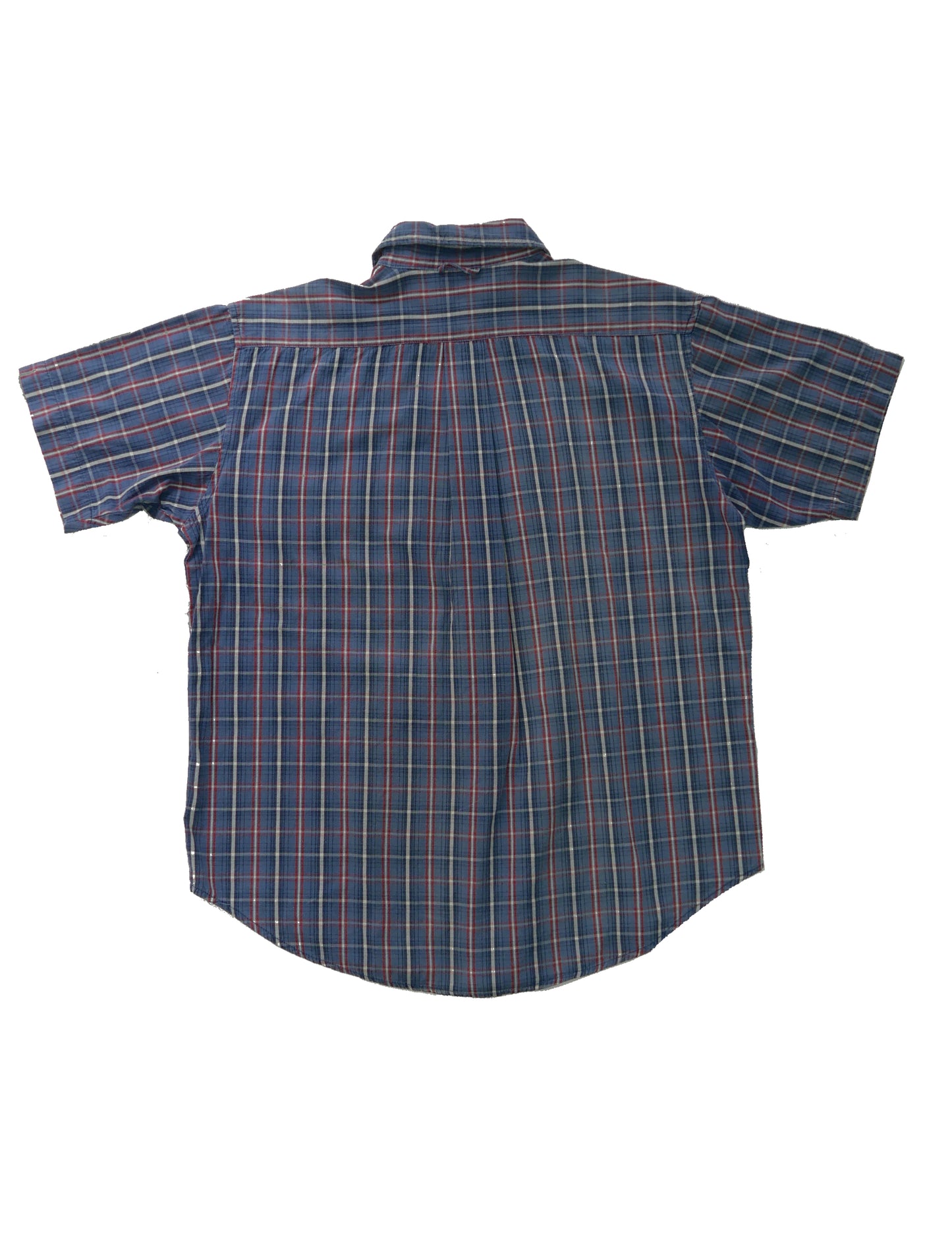 90s Timberland Plaid S/S Shirt -L-
