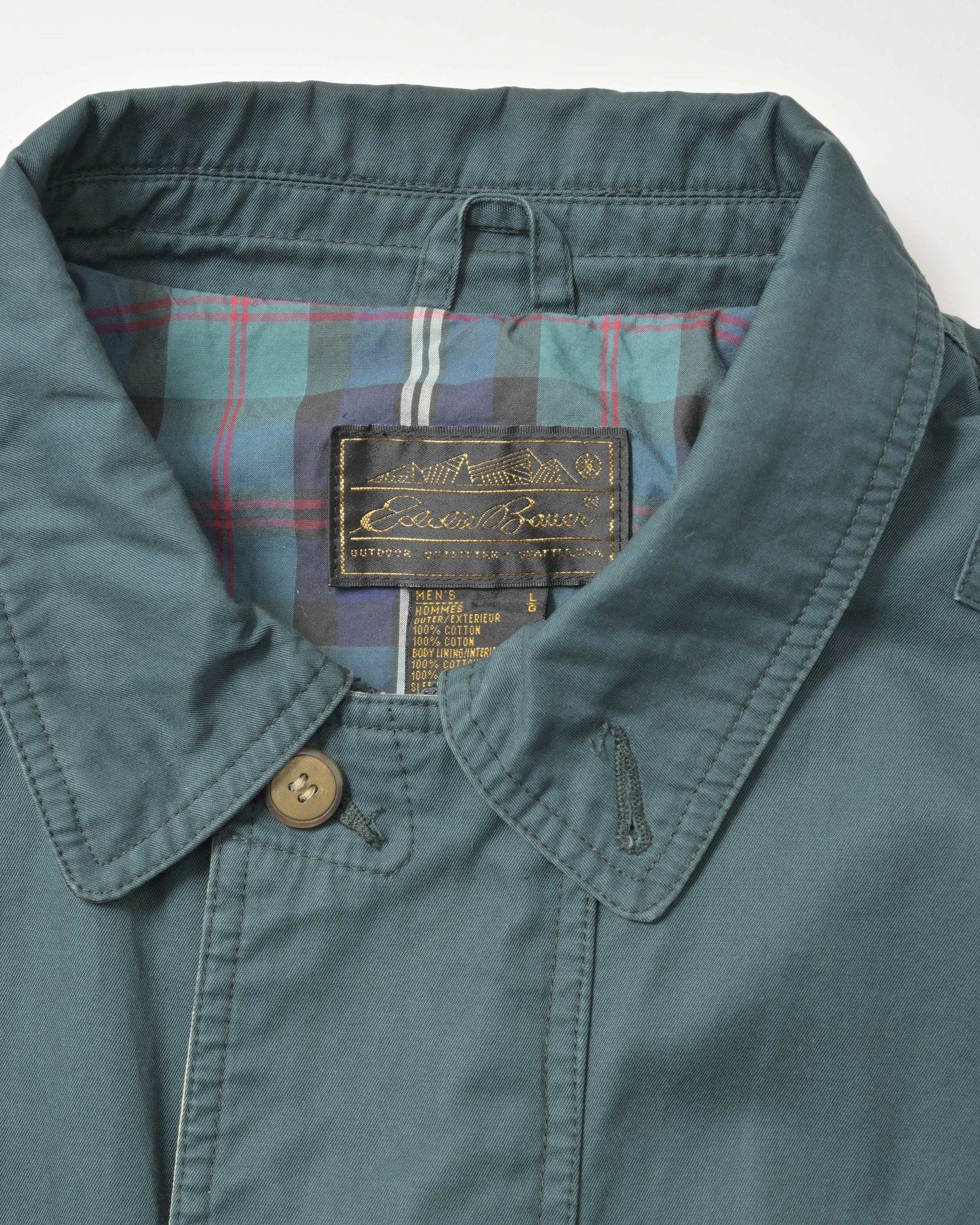 EDDIE BAUER / 80's Cotton Jacket -L-