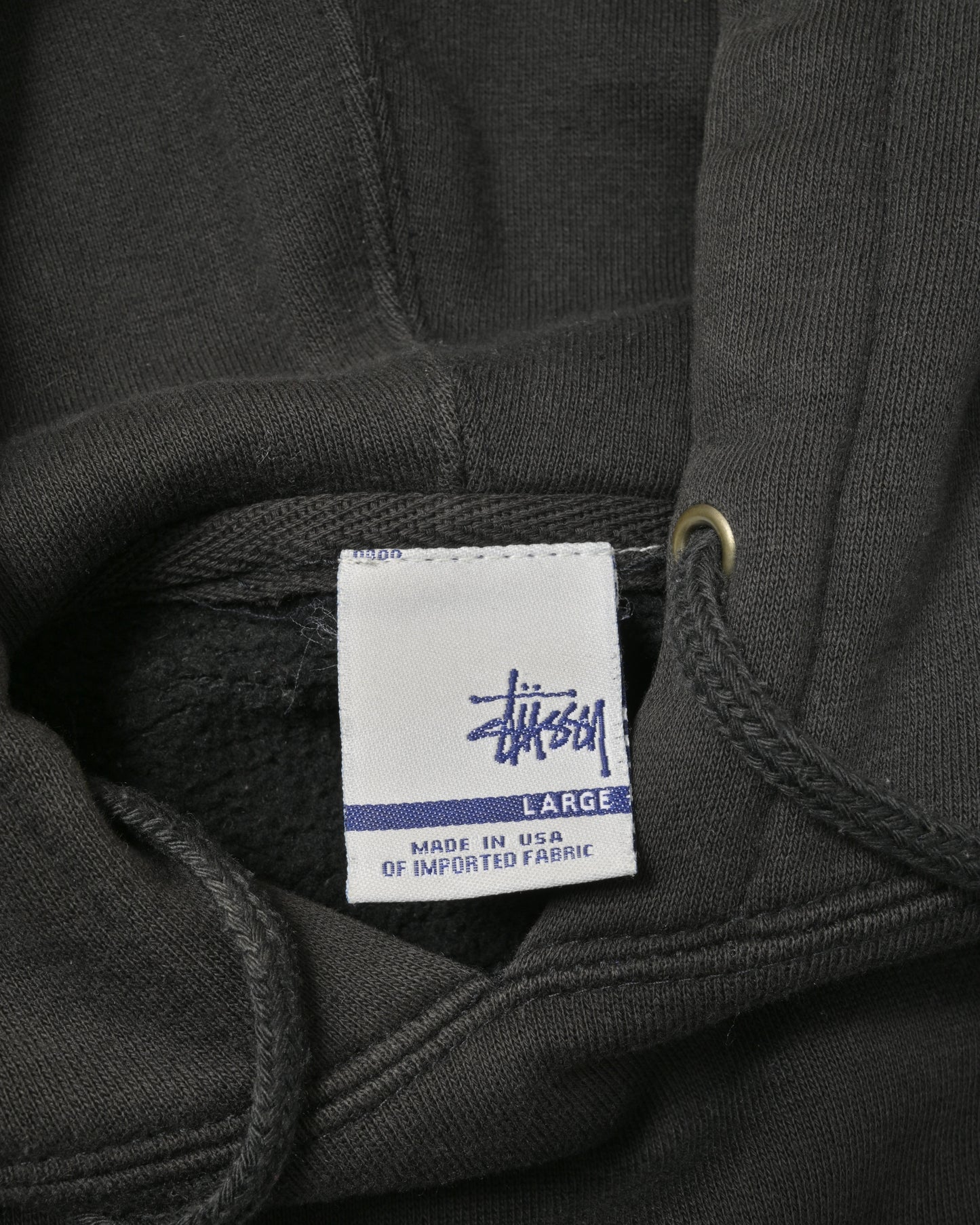 STUSSY / 90's LV Monogram Headphone Hoodie "Made in USA" -L-