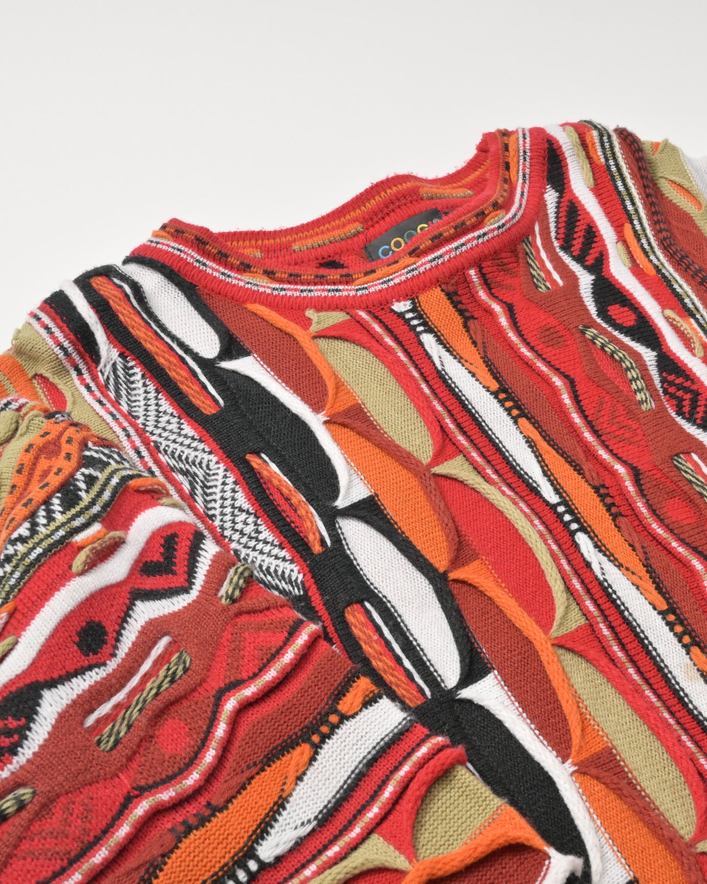 COOGI / 90's~ 3D Knit Sweater -XXL-