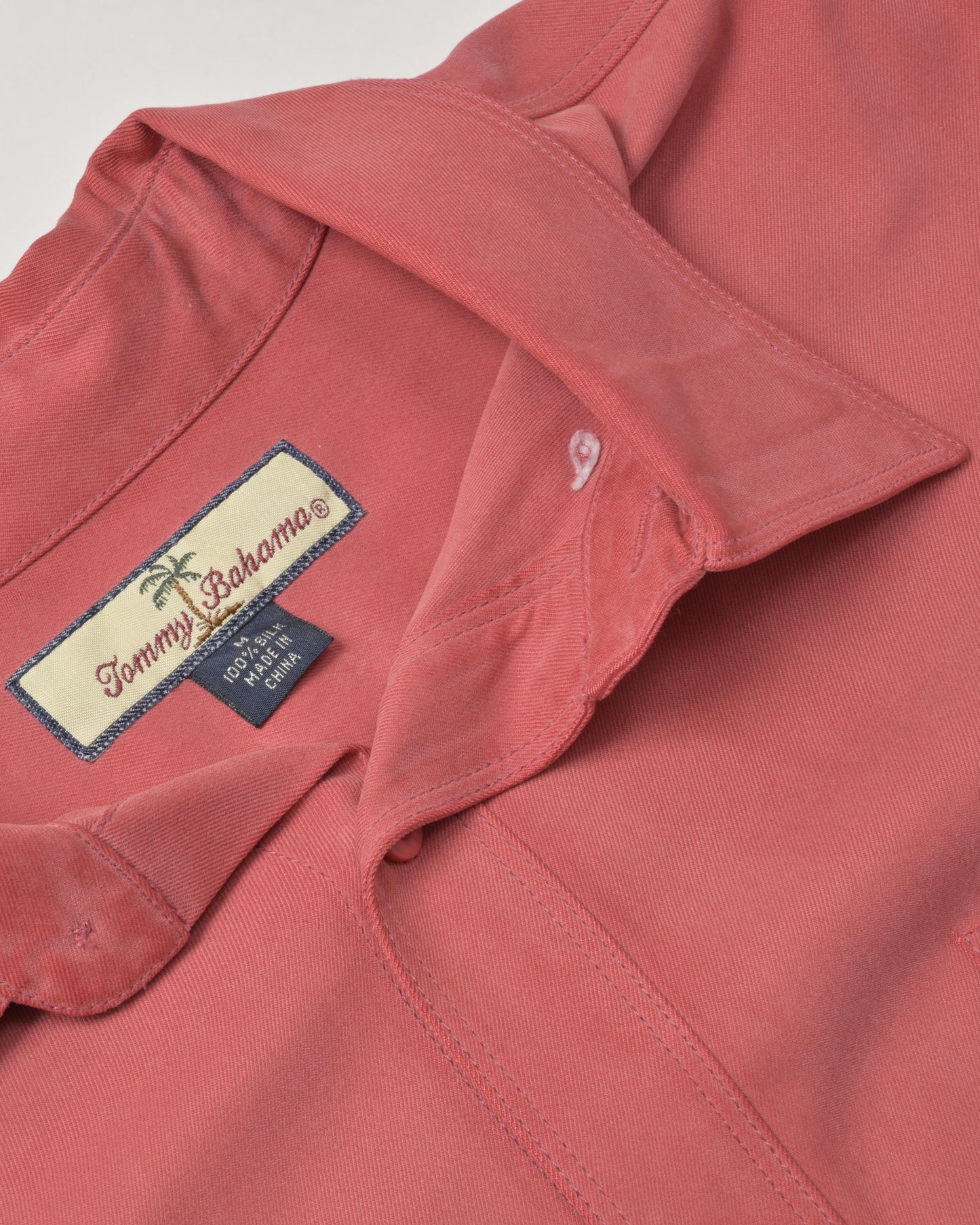 TOMMY BAHAMA / Silk Shirt -M-