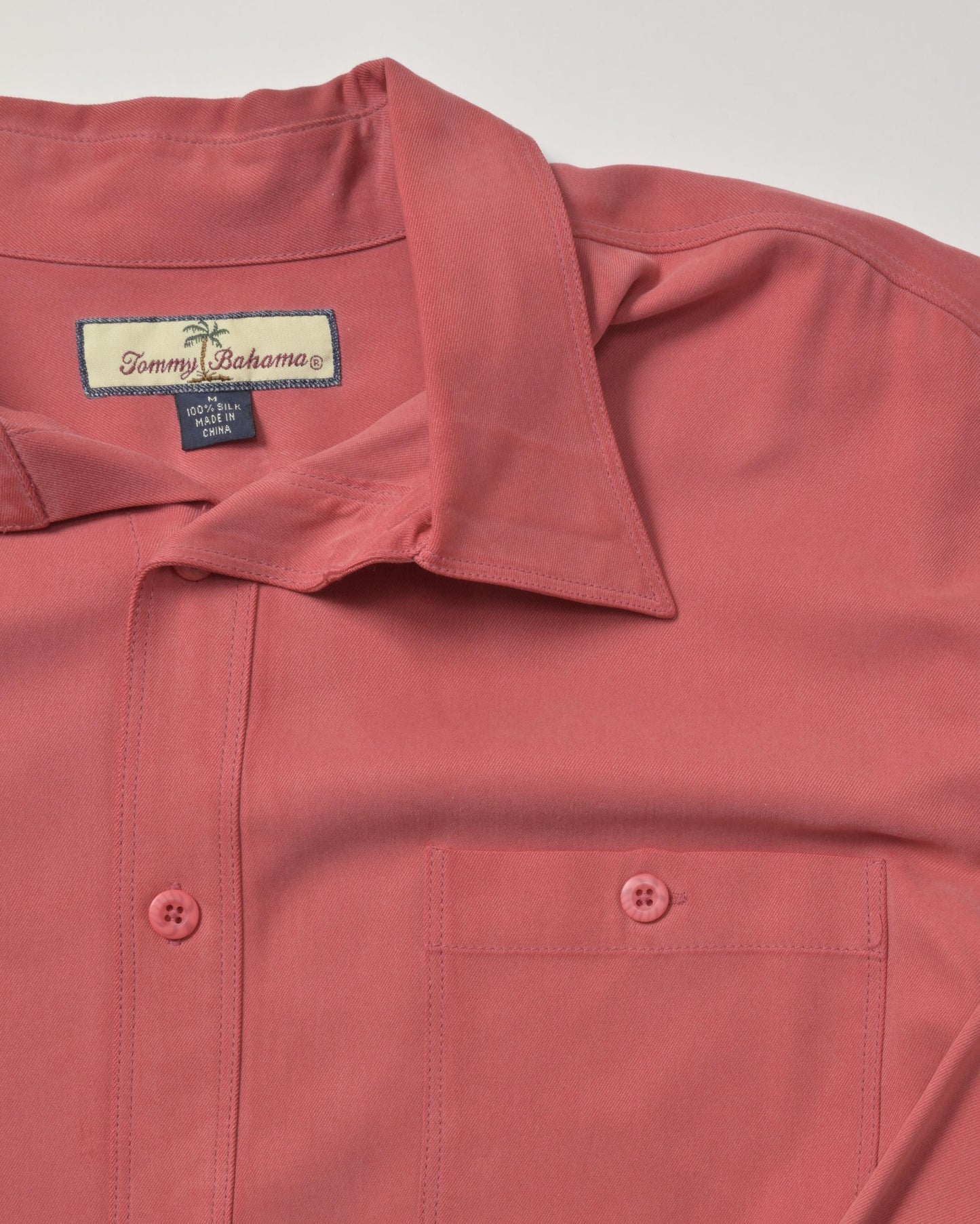 TOMMY BAHAMA / Silk Shirt -M-