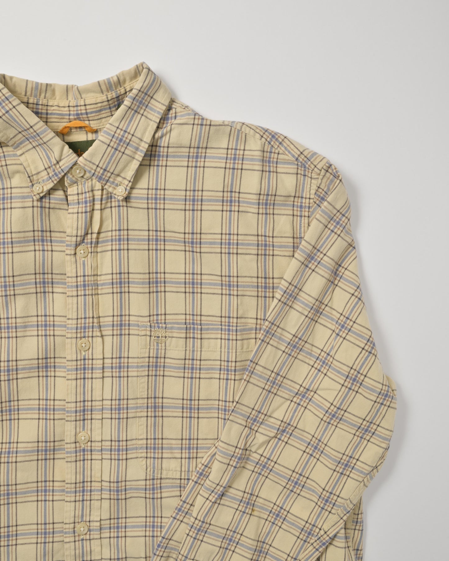 TIMBERLAND / 00's Plaid B.D Shirt -L-