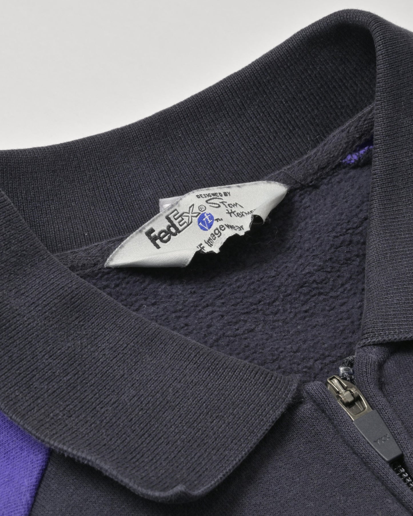 FedEx / Half Zip Sweatshirt -S~M-