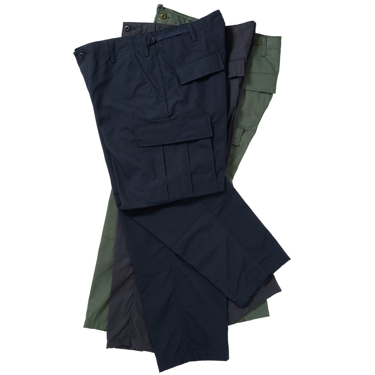 6 Pockets BDU Pants (Button Fly) / Olive Drab / Short