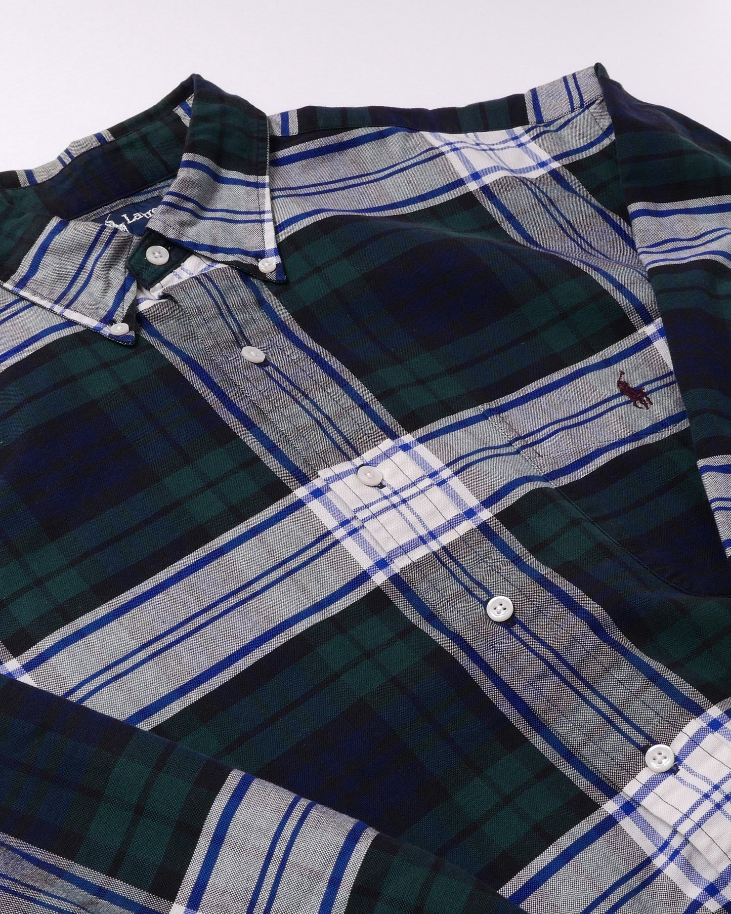 RALPHLAUREN / 90's B.D Shirt "BIG SHIRT" -XL-