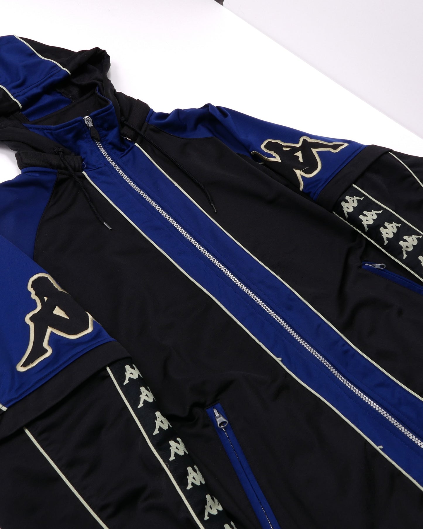 KAPPA / 90's~ Removable Sleeves & Hood Jacket