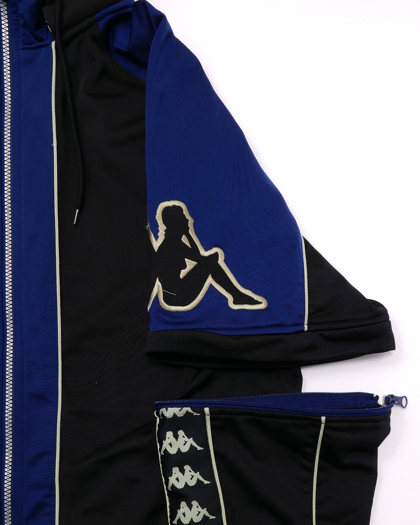 KAPPA / 90's~ Removable Sleeves & Hood Jacket