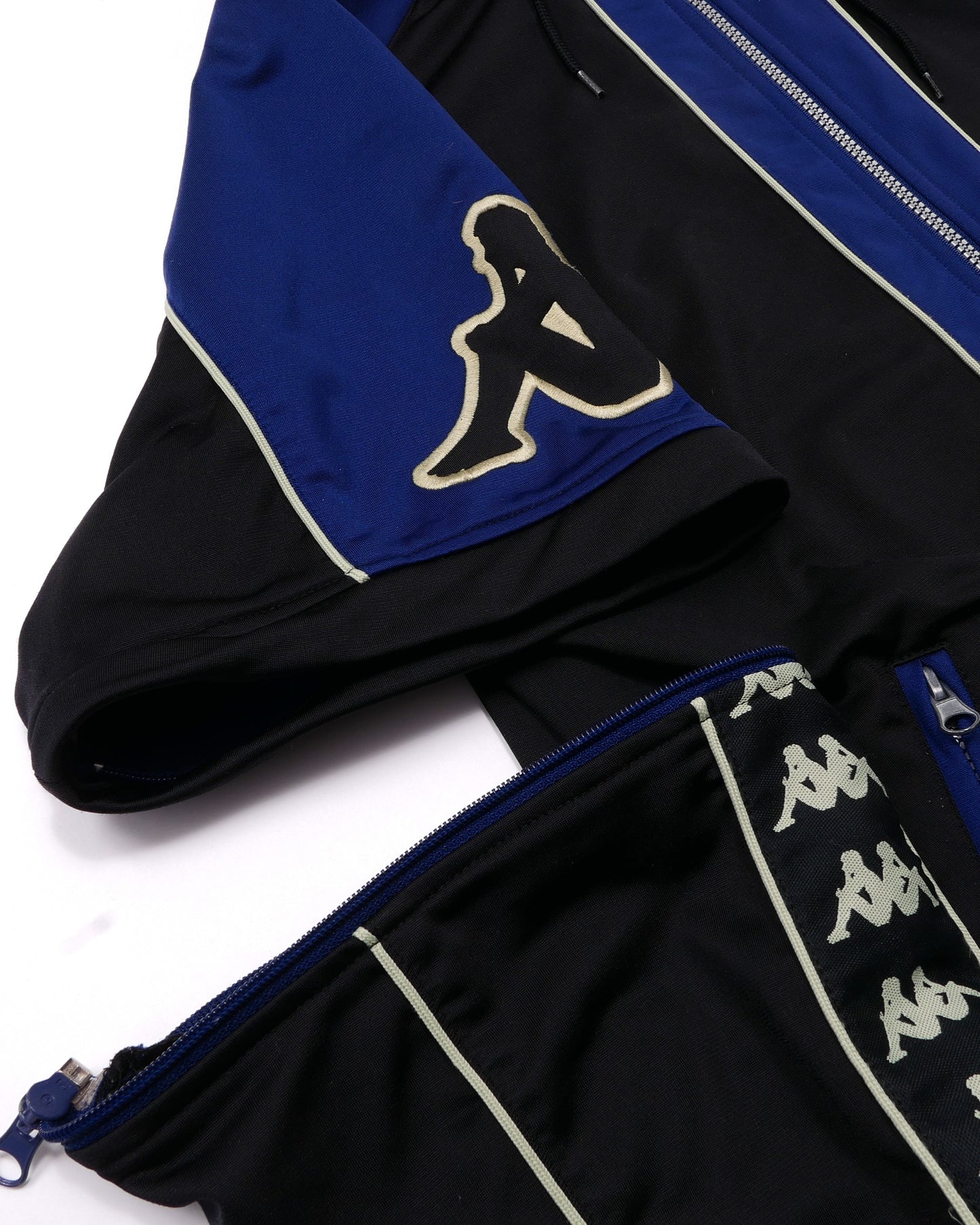 KAPPA / 90's~ Removable Sleeves & Hood Jacket