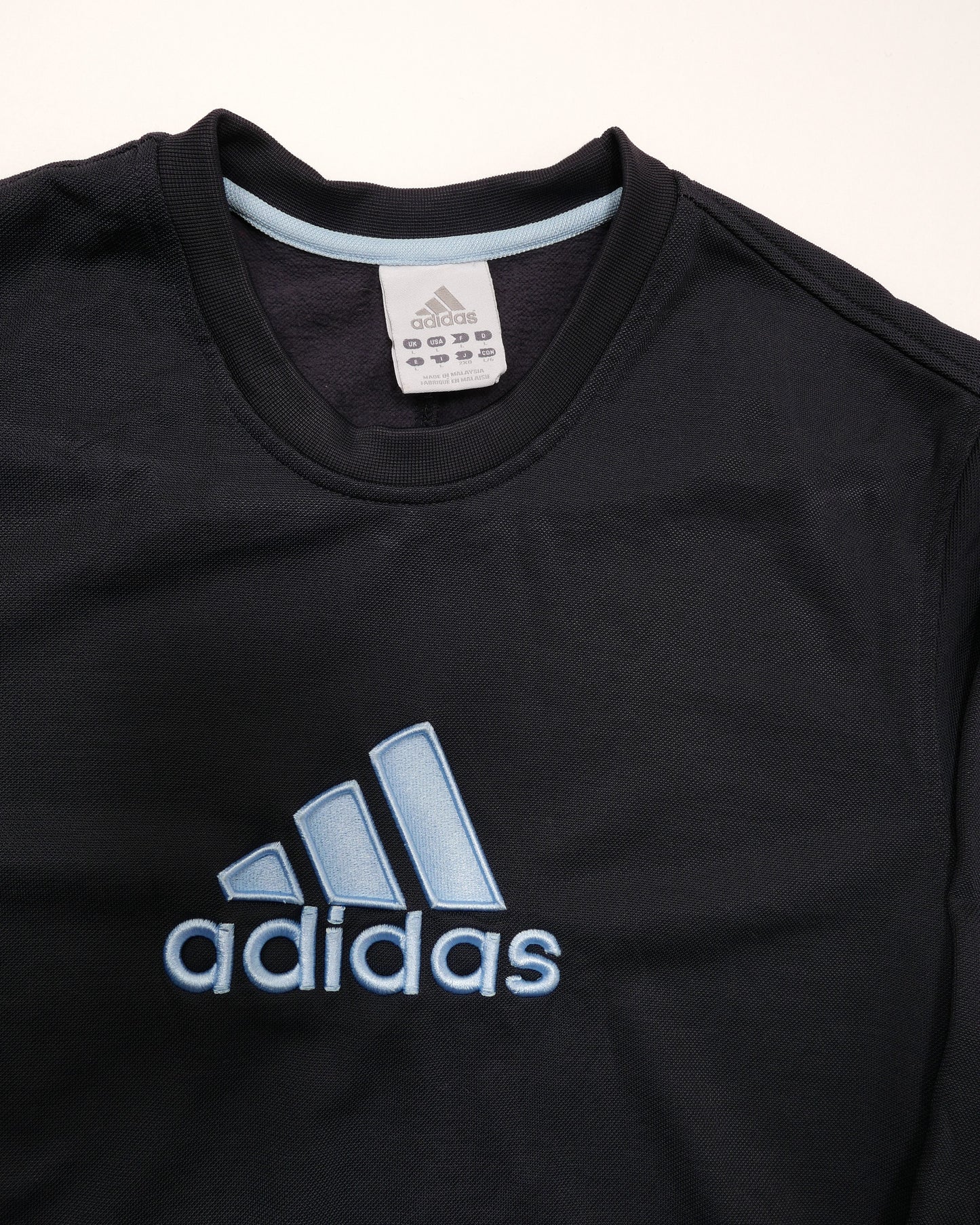 ADIDAS / 00's Performance Logo Sweatshirt -L-