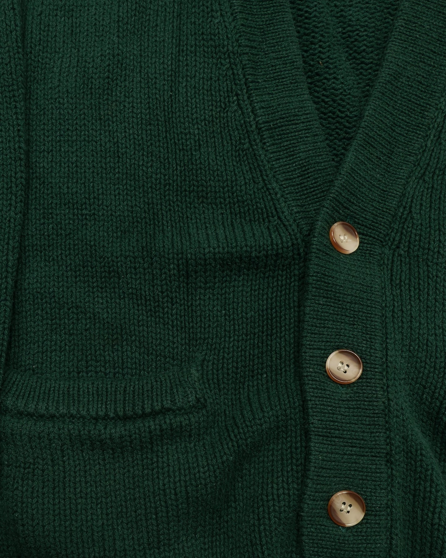 EDDIE BAUER / 80's Cotton Cardigan -XL-