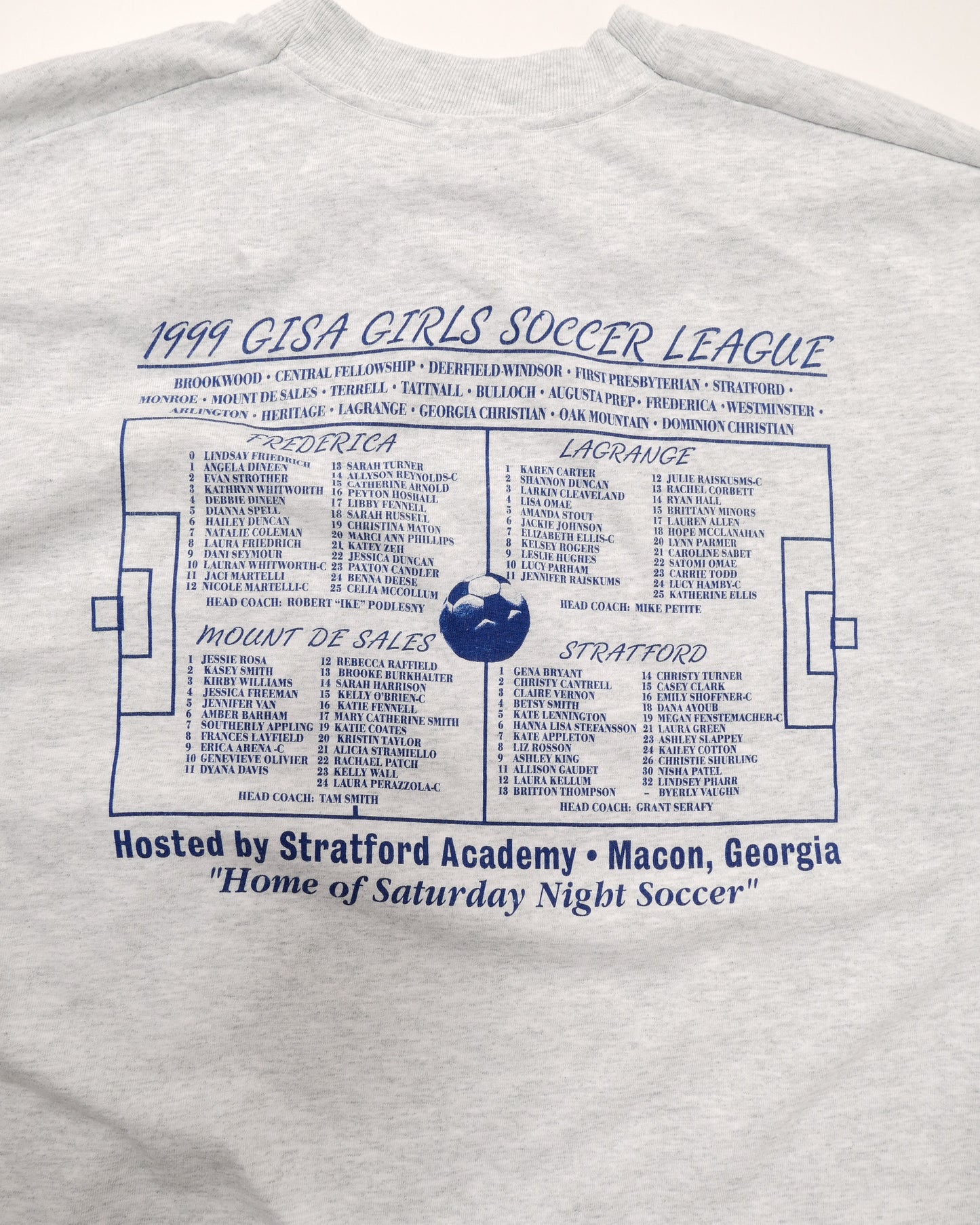 90's GISA GIRLS SOCCER LEAGUE Tee
