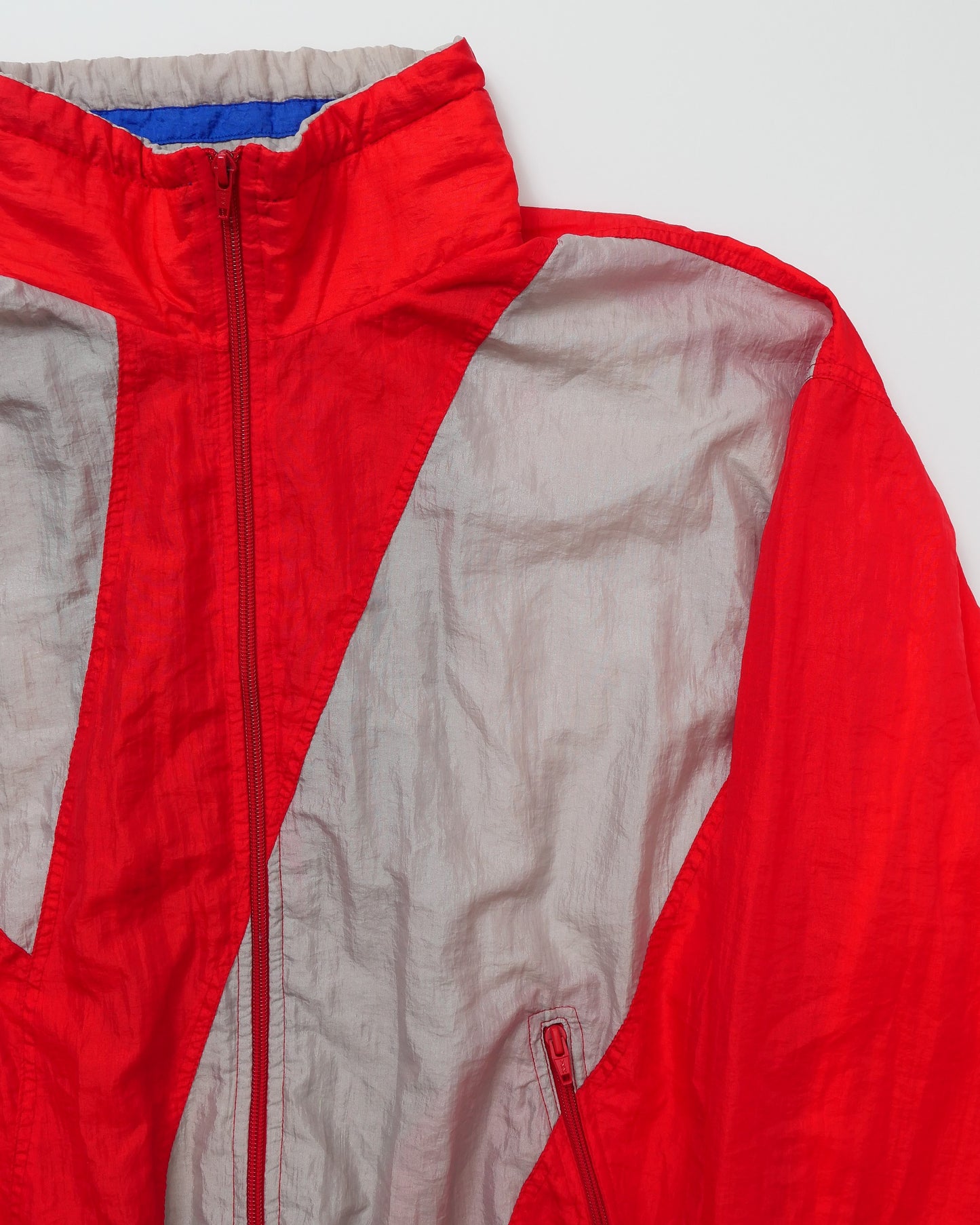 ALFA ROMEO / 80's~90’s Poly Jacket "MADE in ITALY" -XL-