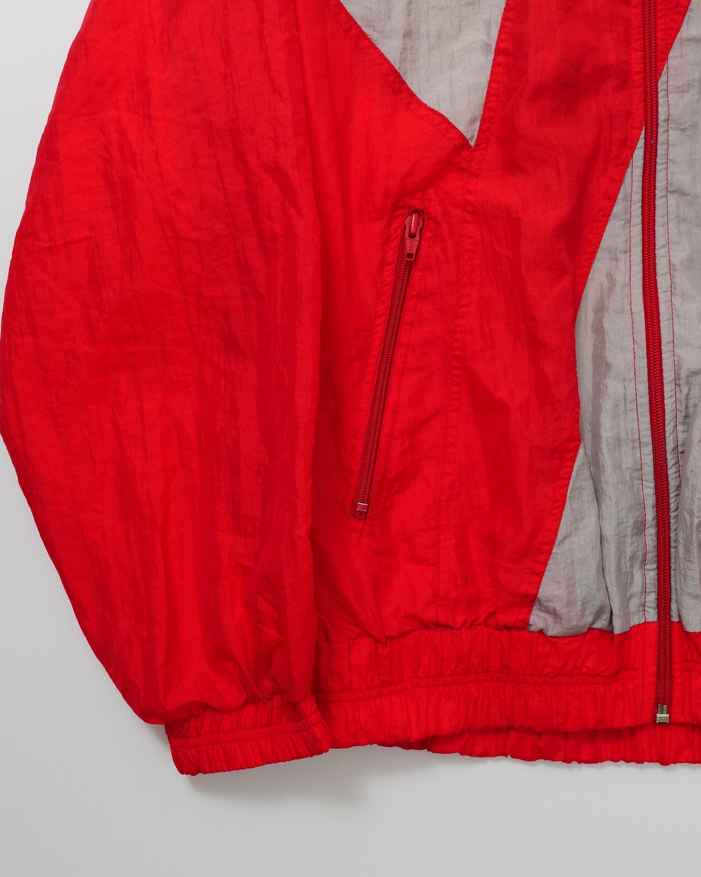ALFA ROMEO / 80's~90’s Poly Jacket "MADE in ITALY" -XL-