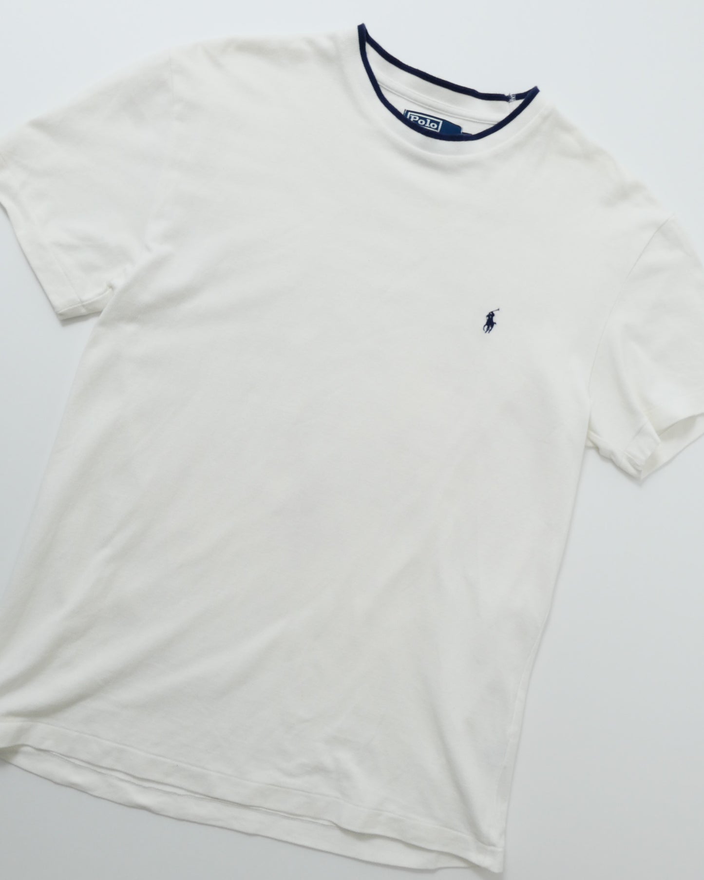 POLO RALPHLAUREN / 90's~ Ringer Tee -S-