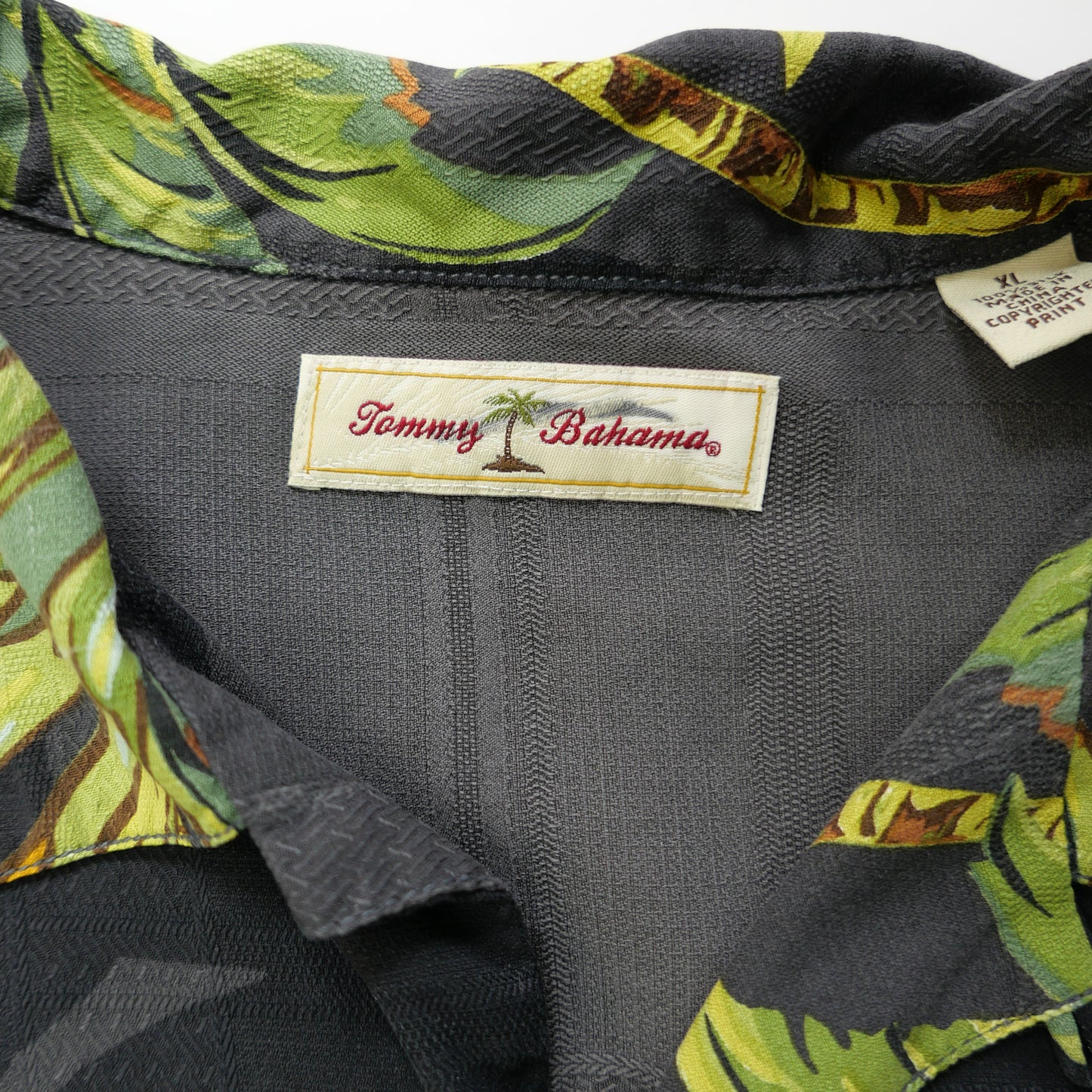 Tommy Bahama Silk Aloha Shirt -XL-