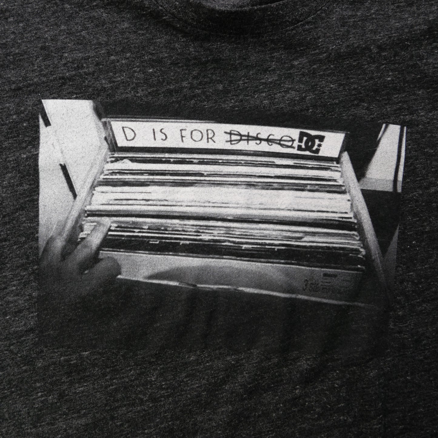 D IS FOR DC Tee -L- "Made in USA"