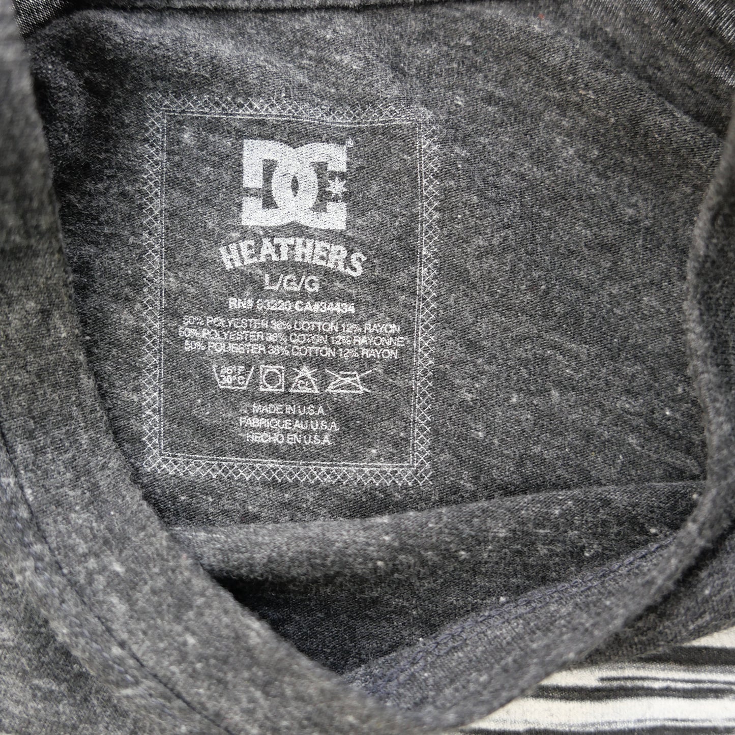 D IS FOR DC Tee -L- "Made in USA"
