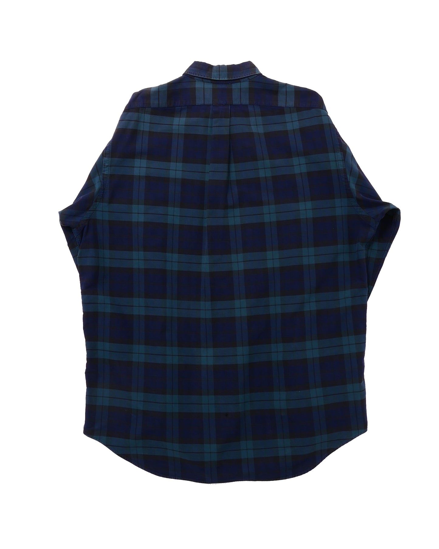 RALPHLAUREN / 90's Blackwatch Emblem Shirt -L-