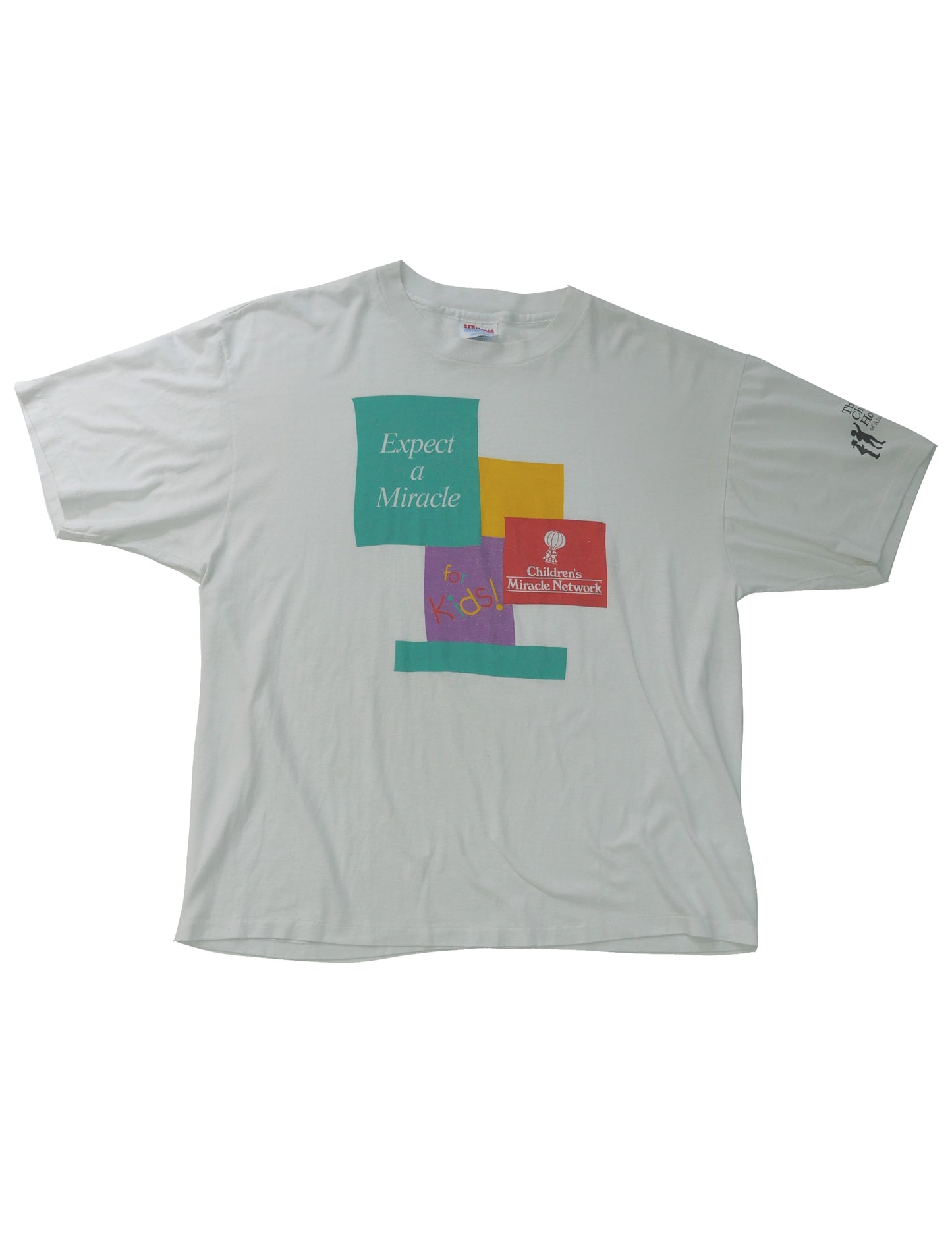 90s~ Children's Miracle Network Tee "Made in USA" -XL-