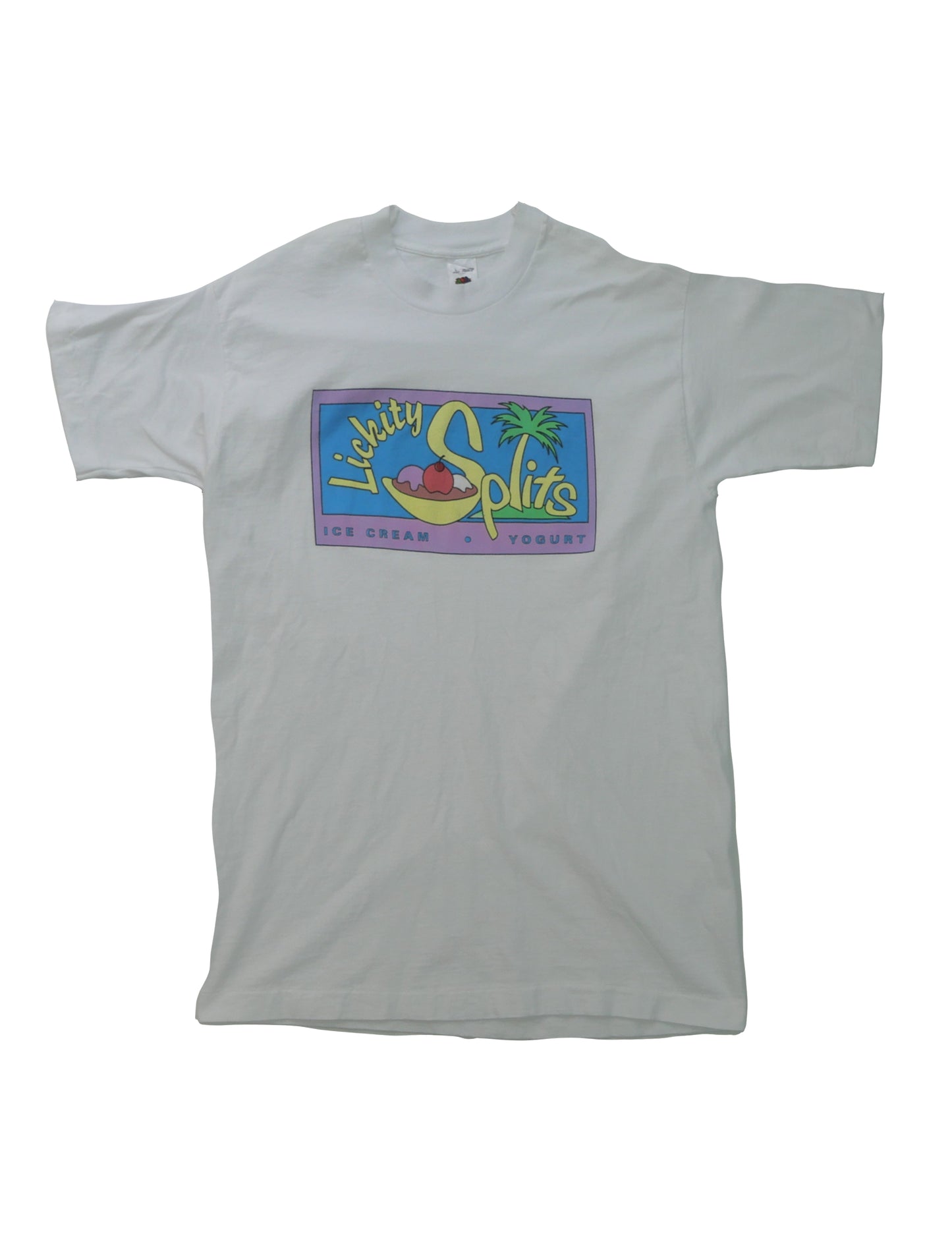 00s~ LICKITY SPLIT YOGURT Tee -L-