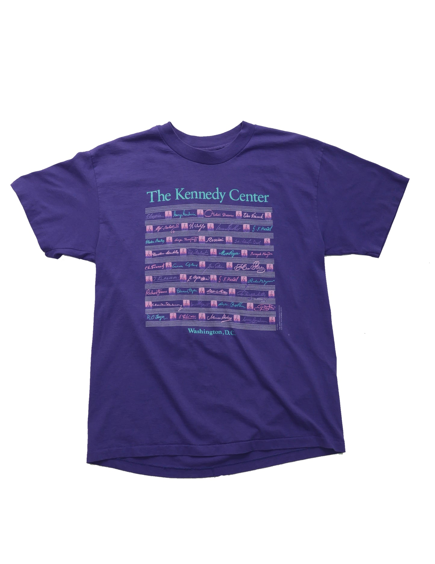 90s The Kennedy Center Tee "MadeinUSA" -L-