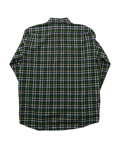 LACOSTE / 90's Check B.D Shirt "Made in FRANCE" -44-