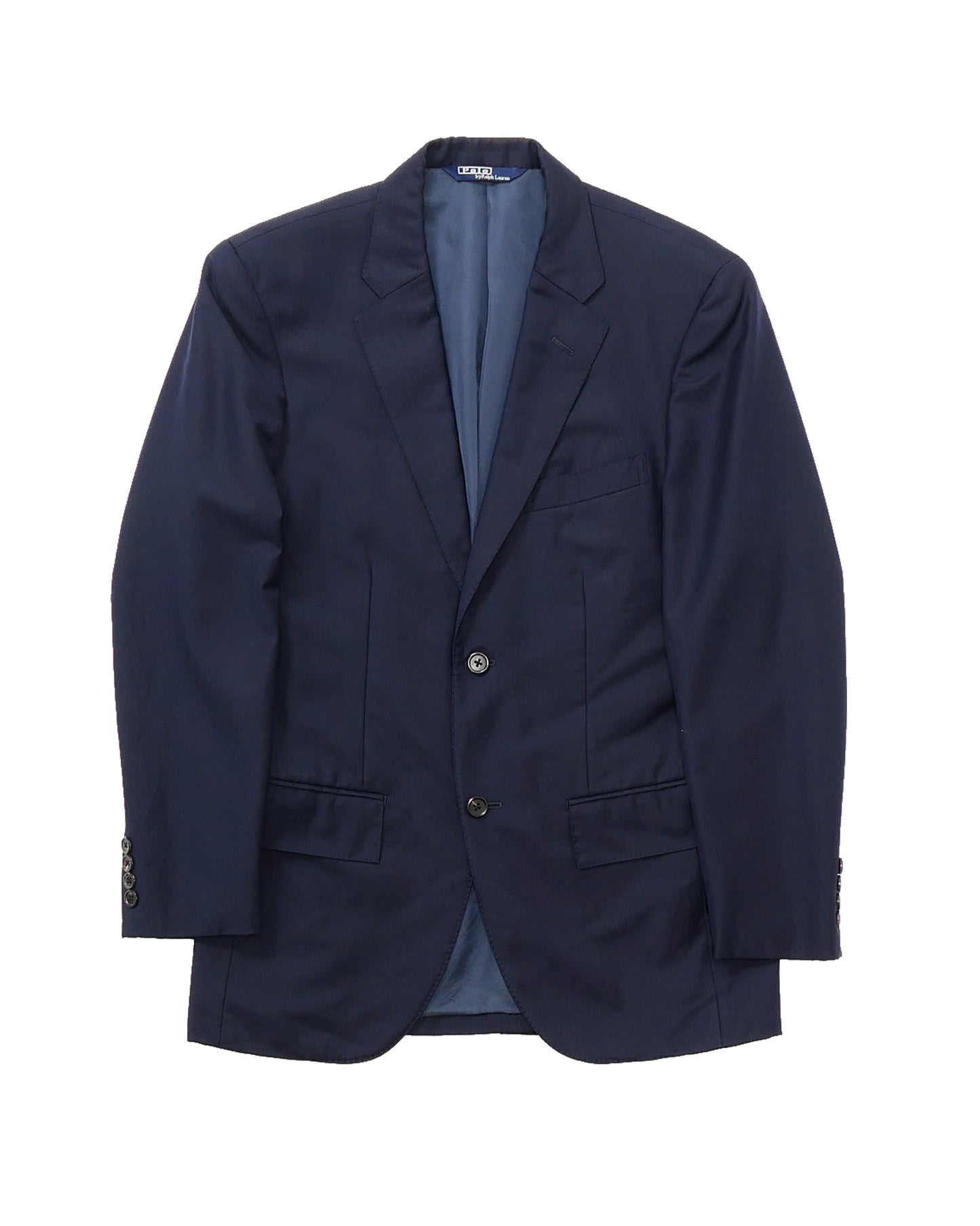 POLO RALPHLAUREN / 90's～00's Navy Blazer -37-