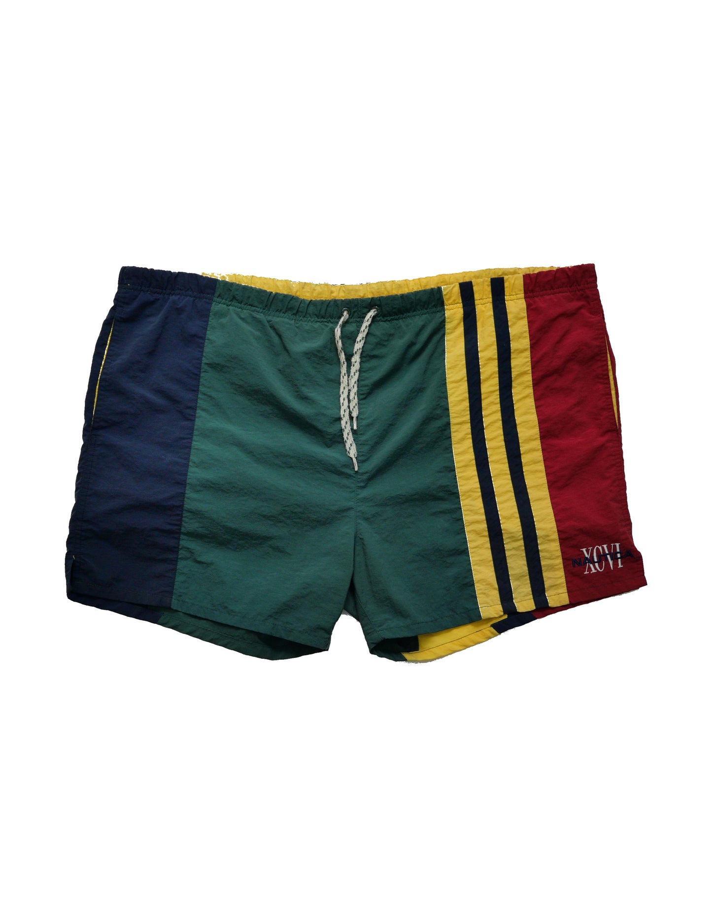 90s nautica Nylon Short Pants -XL-