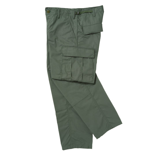 6 Pockets BDU Pants  (Button Fly) / Olive Drab / Short