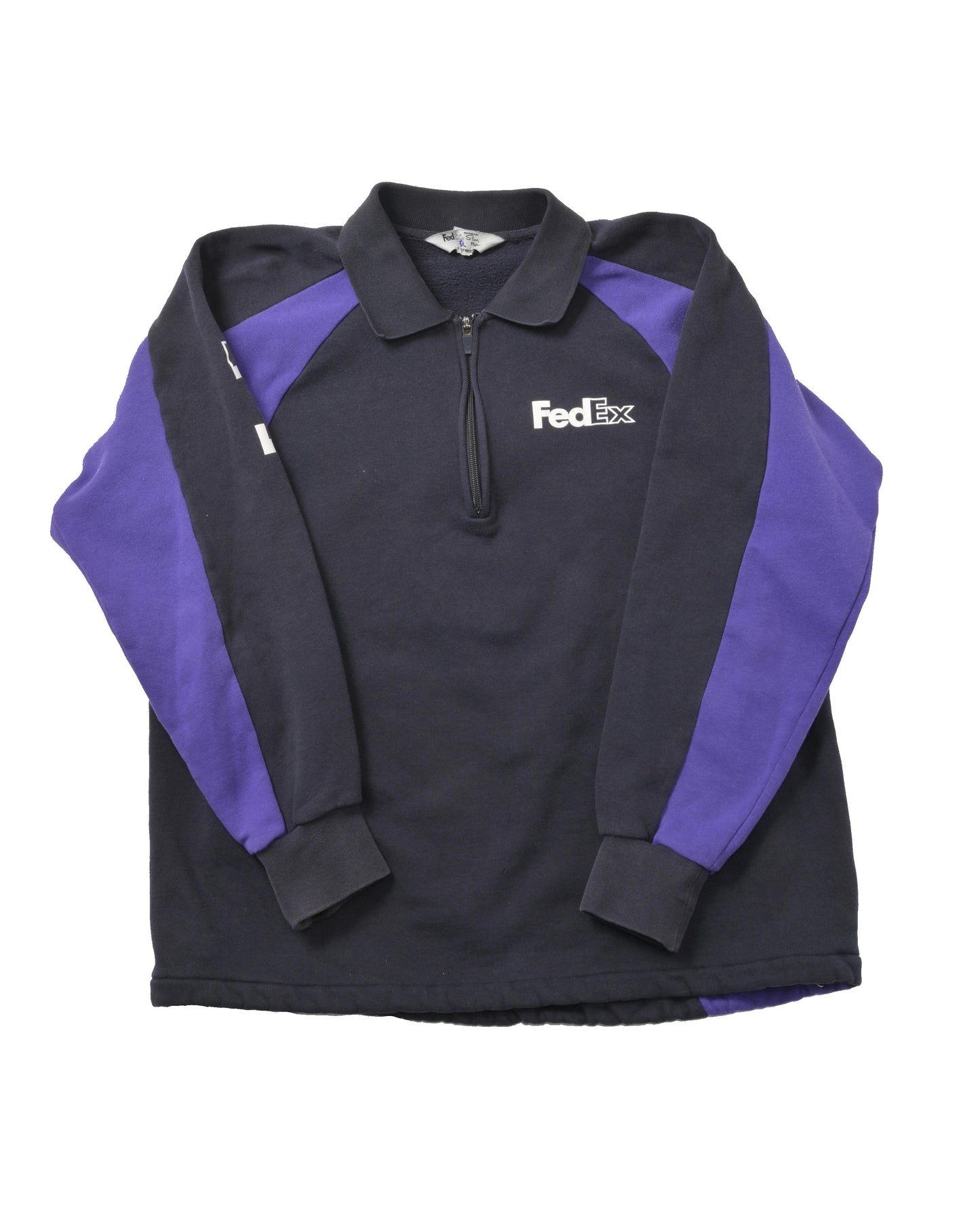 FedEx / Half Zip Sweatshirt -S～M-