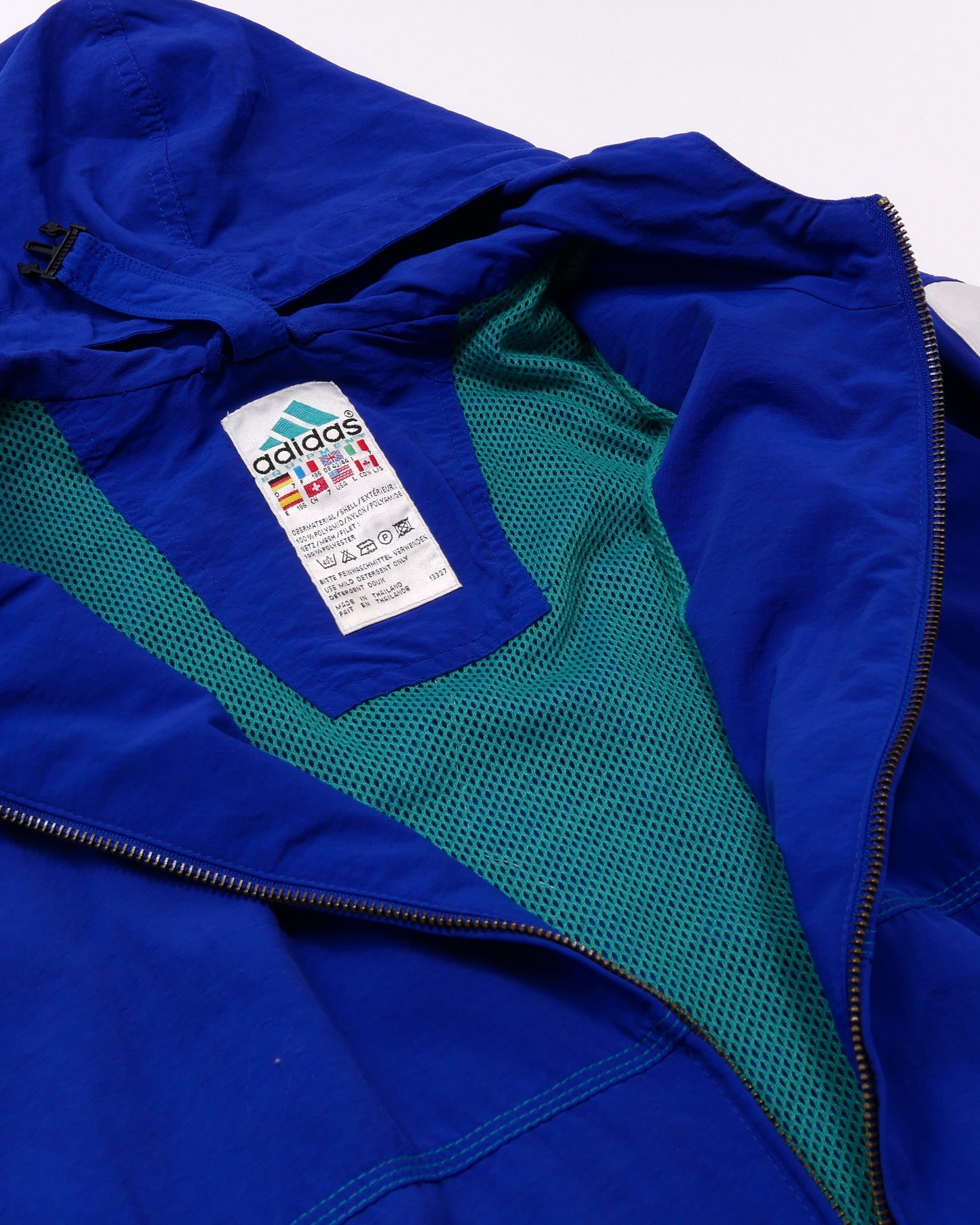 ADIDAS EQUIPMENT / 90's Full Zip Nylon Jacket -L-