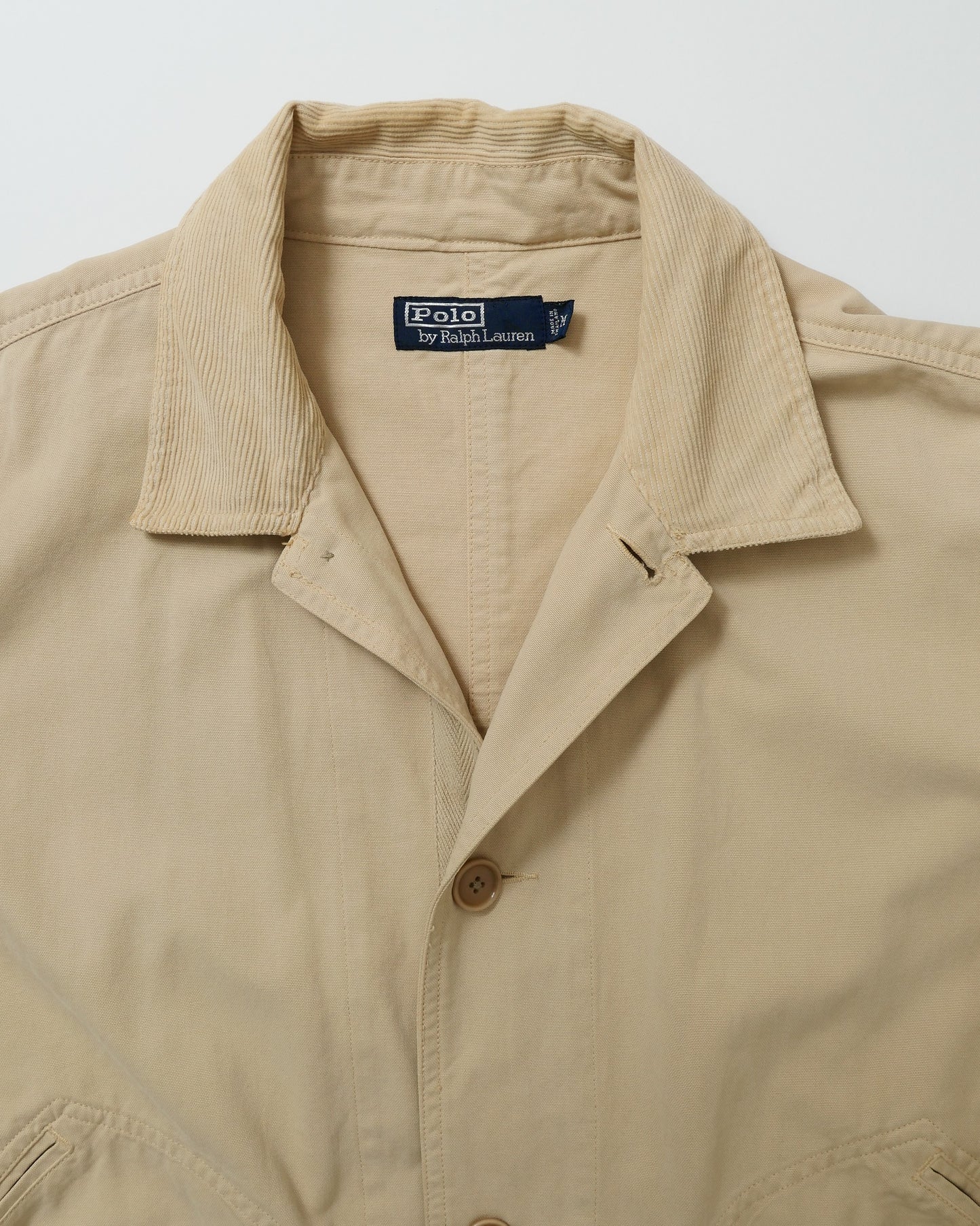 POLO RALPHLAUREN / 90's～ Cotton Coverall Jacket -M-