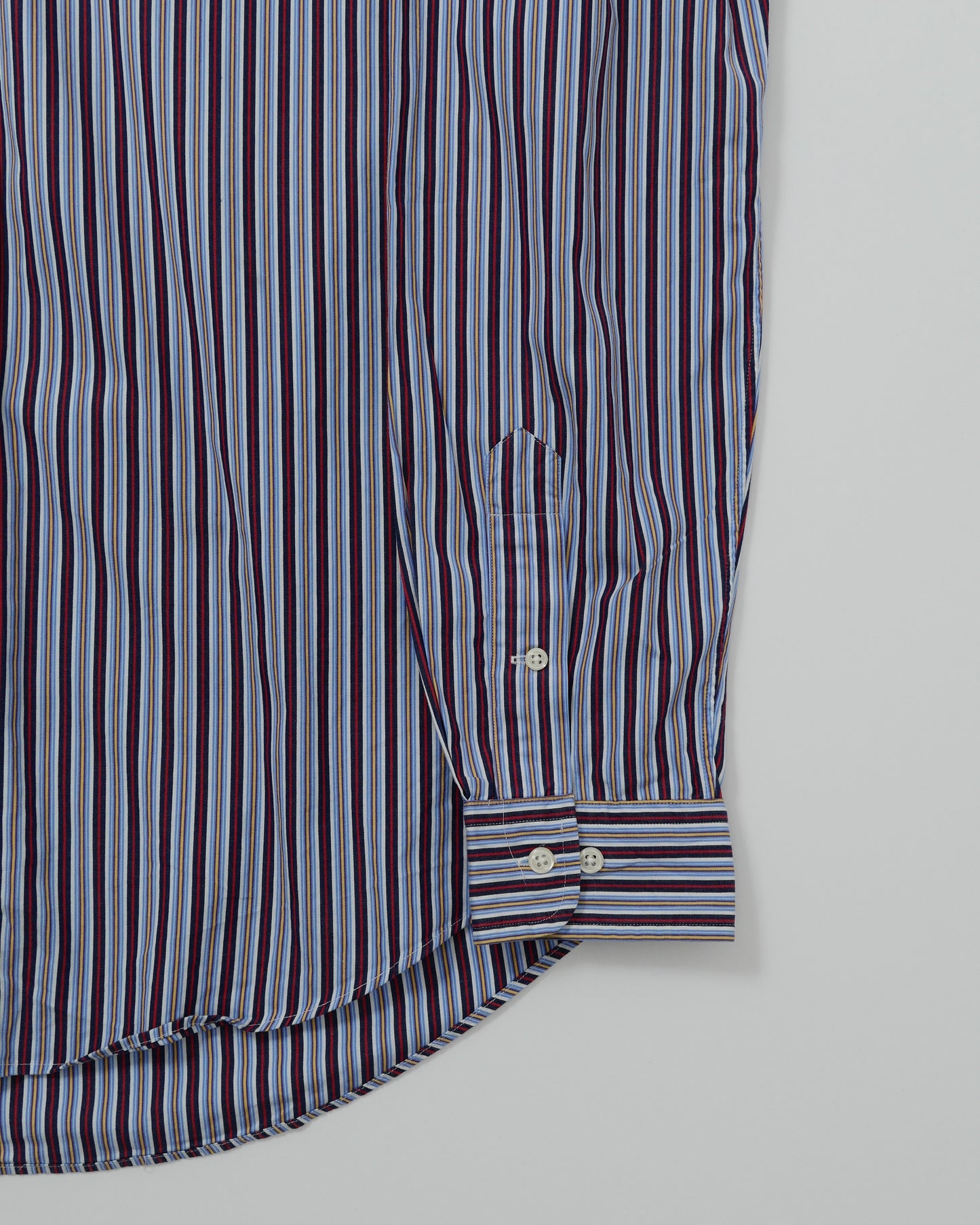 RALPHLAUREN / 90's～ Stripe L/S Shirt -L-