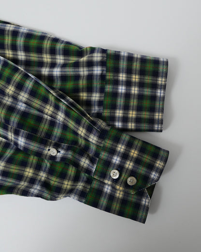 LACOSTE / 90's Check B.D Shirt "Made in FRANCE" -44-