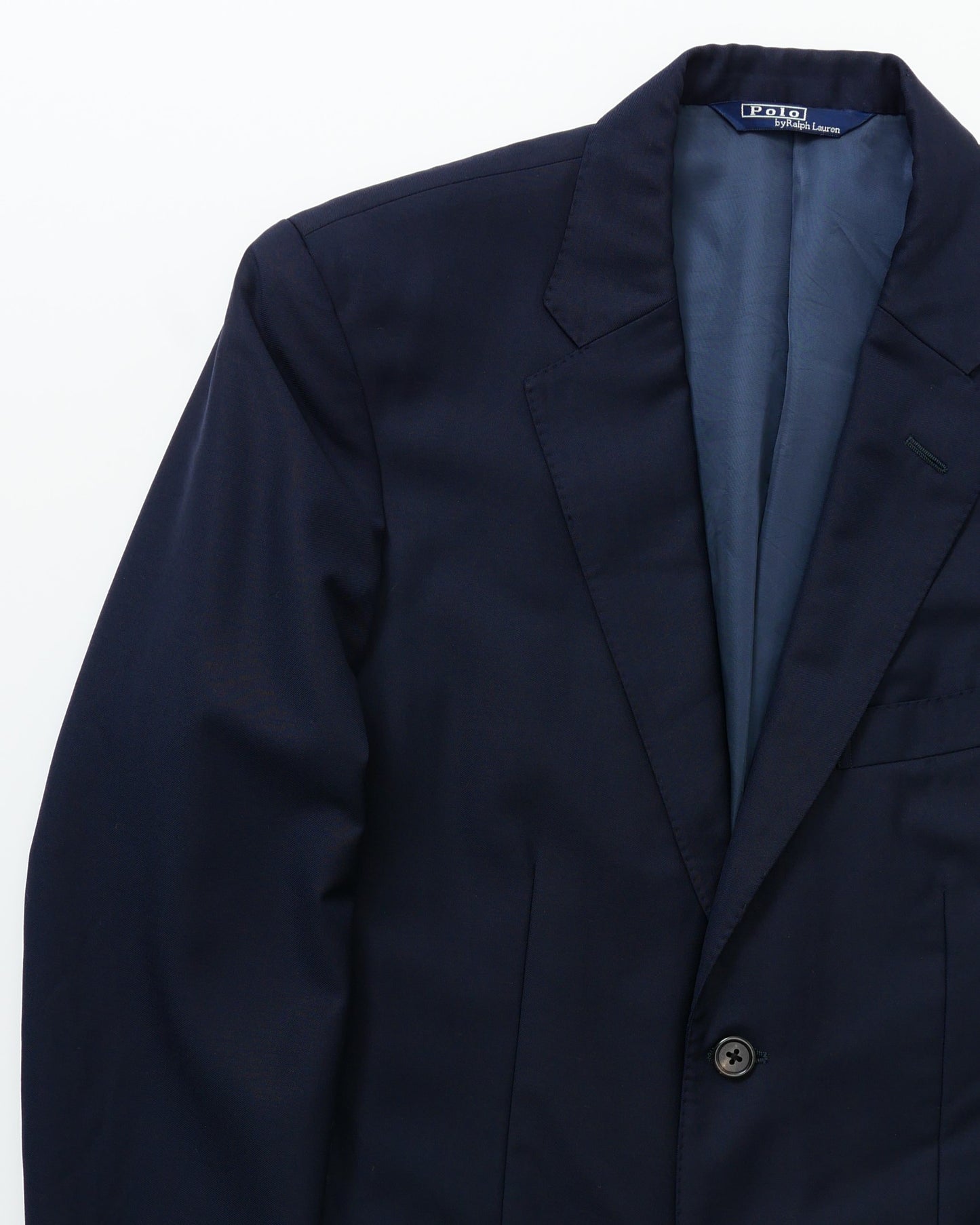 POLO RALPHLAUREN / 90's～00's Navy Blazer -37-