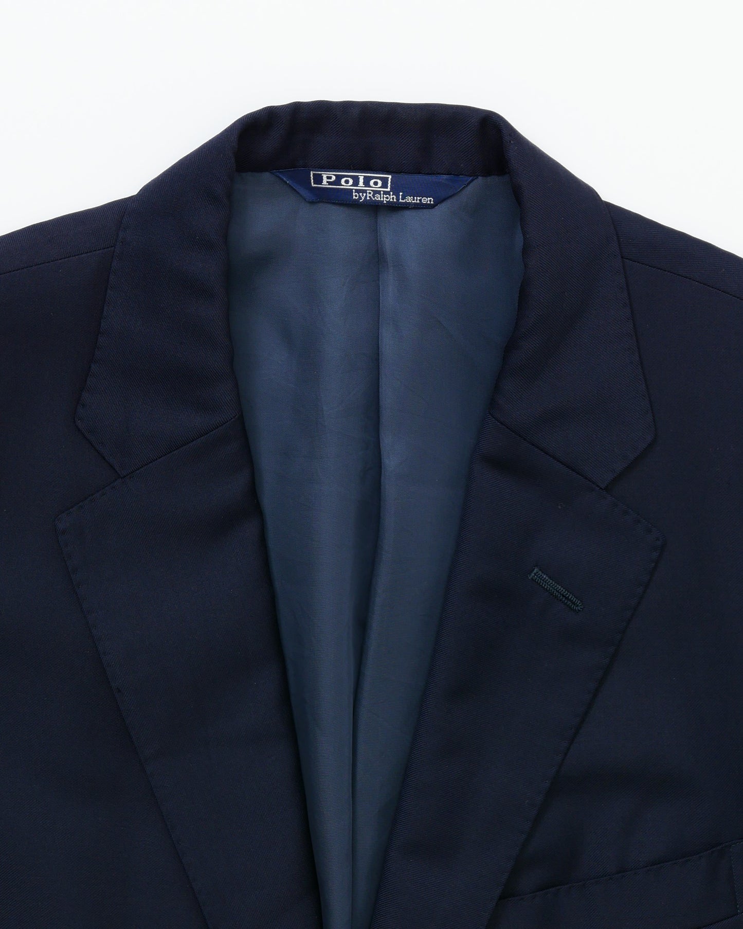 POLO RALPHLAUREN / 90's～00's Navy Blazer -37-